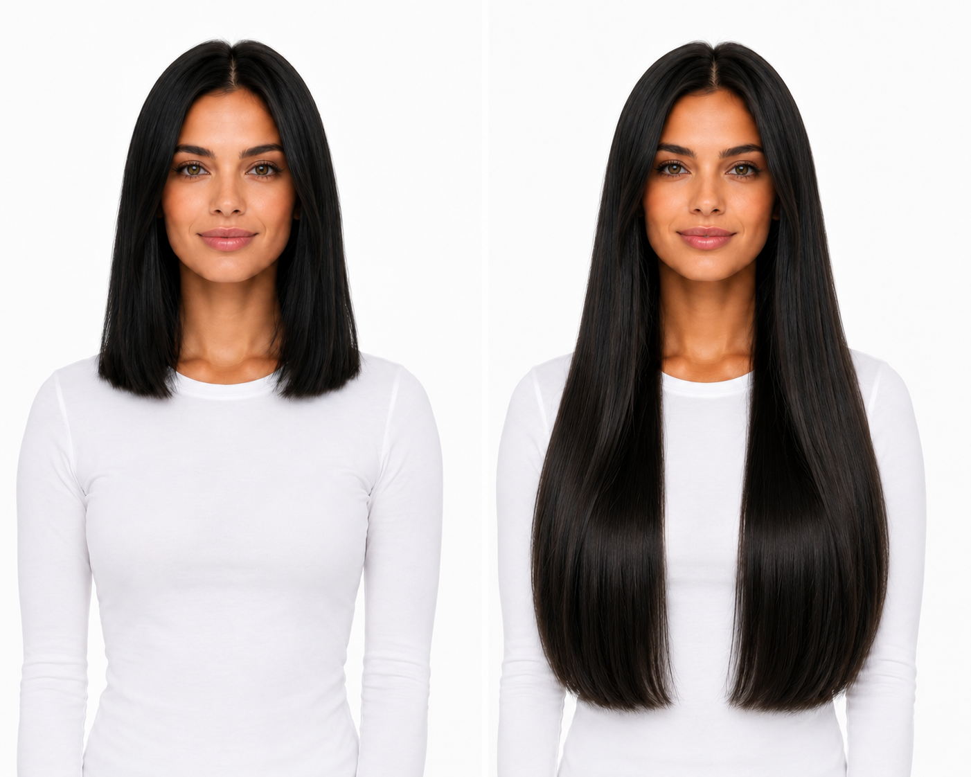 Premium Tape Extensions 1# Natural black 40cm  -105g