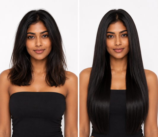 #2 Dark Brown – Premium Tape Extensions 40 cm