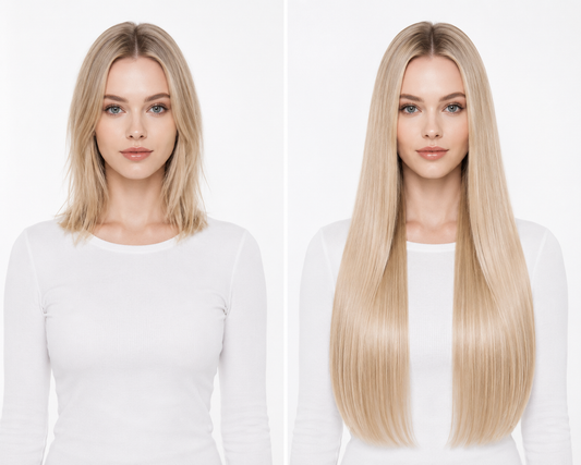 #60 Scandinavian Blonde Tape Premium Extensions 40cm-105g
